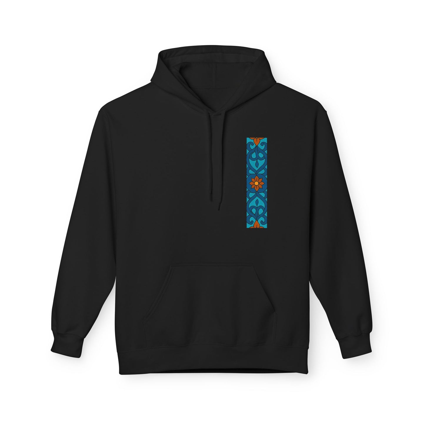 Vintage Oriental Peacock Art Hoodie